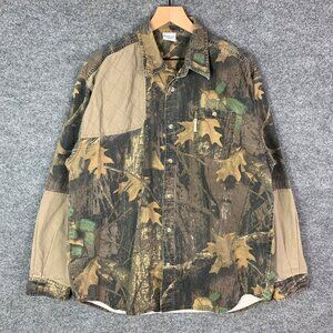 Columbia PHG Mens SZ Large Camouflage‎ Button-Down Hunting rifle shooting